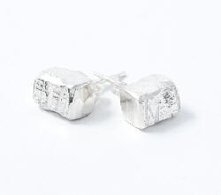 Stud earrings from the "Chunky" range from Silverfish Designs